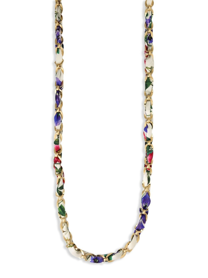 Dolce & Gabbana floral-print bag strap outlook