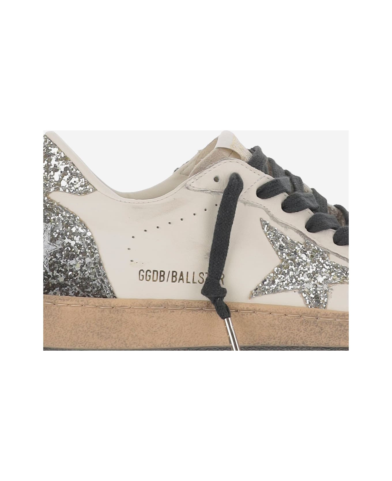 Ball Star Sneakers With Glitter - 5