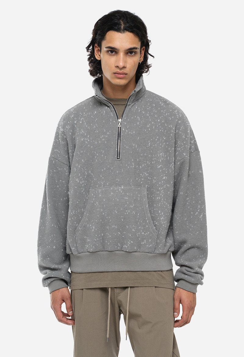 SPEC WOOL ZIP PULLOVER 9