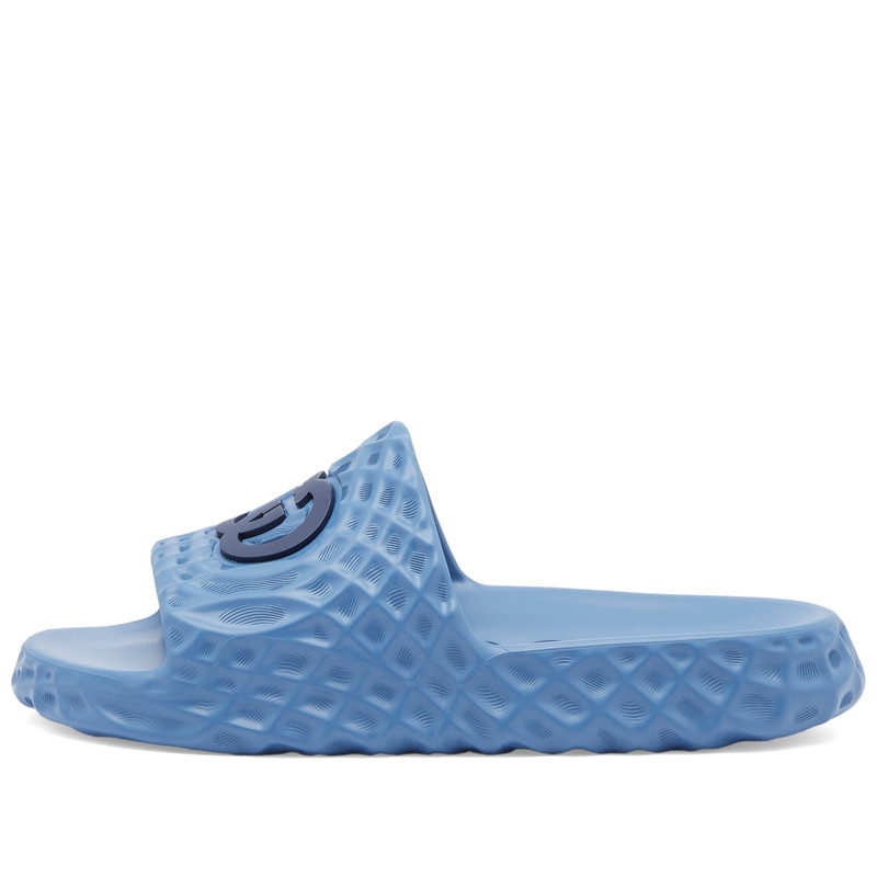 GUCCI Gucci Interlocking Logo Ripple Sole Slide outlook