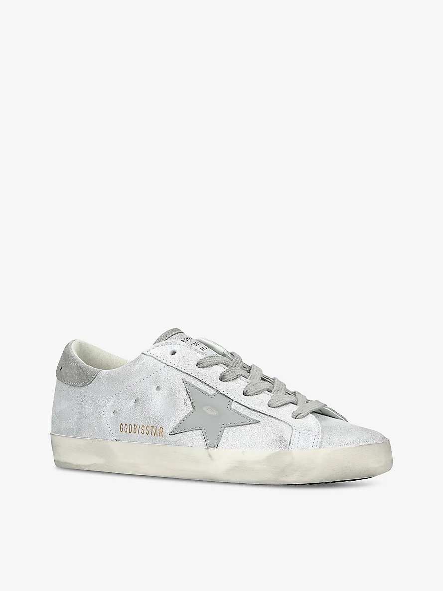 Superstar 70302 leather low-top trainers - 3