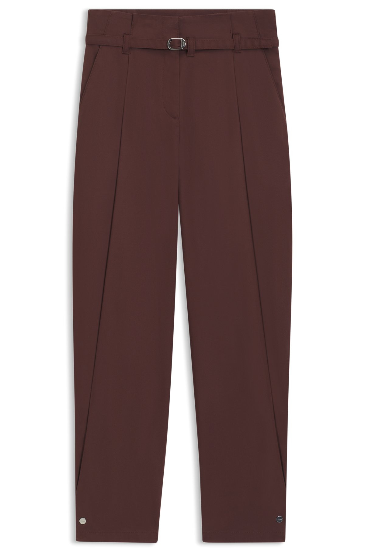 TAPERED-FIT CARGO PANTS IN ITALIAN COTTON TWILL - 1