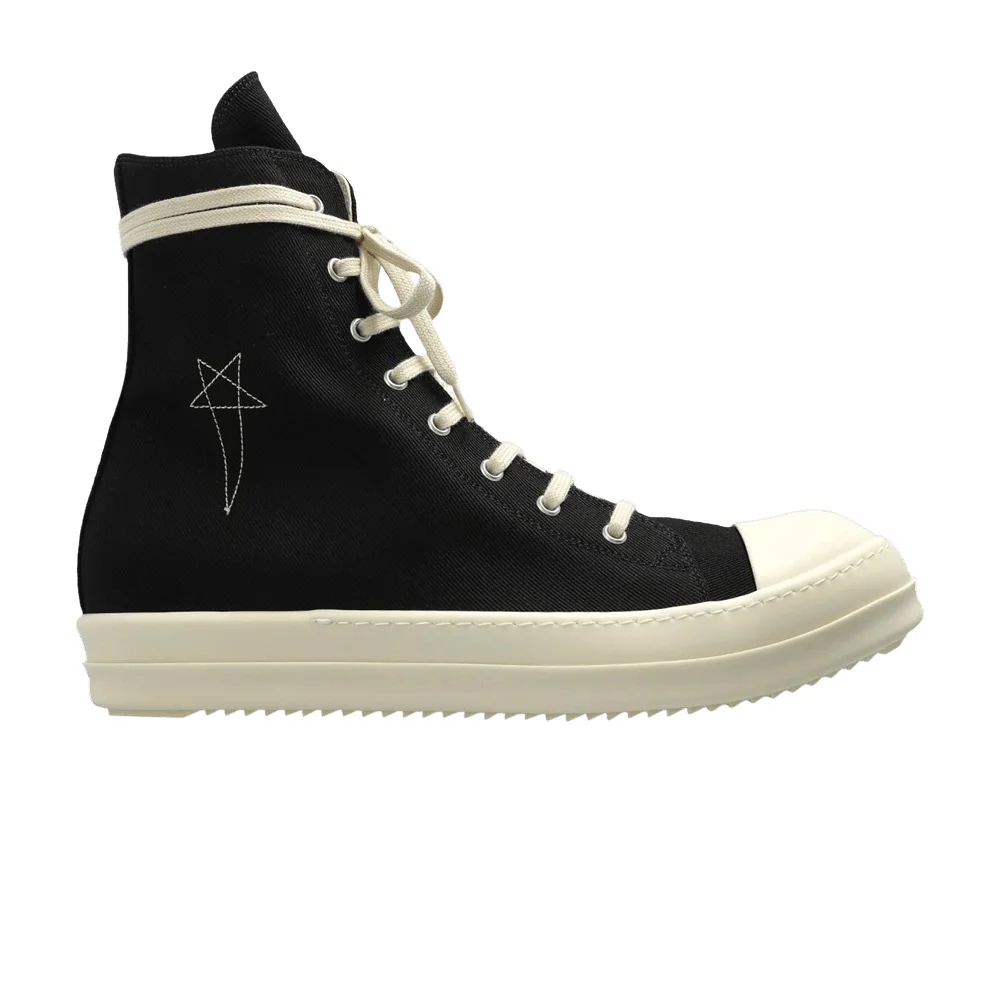 Rick Owens Concordians DRKSHDW Overdyed Denim High 'Black Milk' - 1