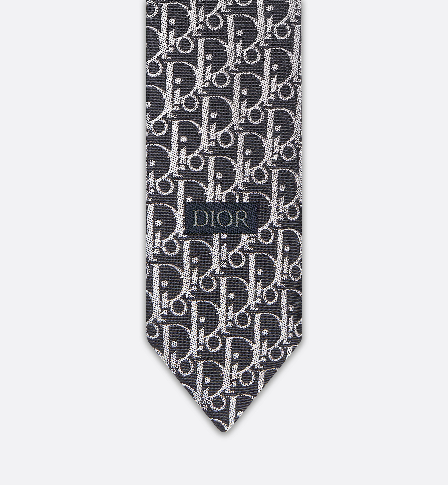 Striped Dior Oblique Tie - 2