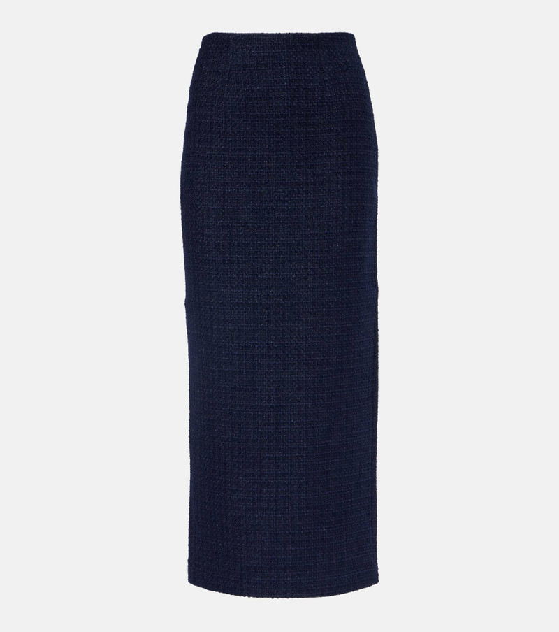 Bouclé midi skirt 1