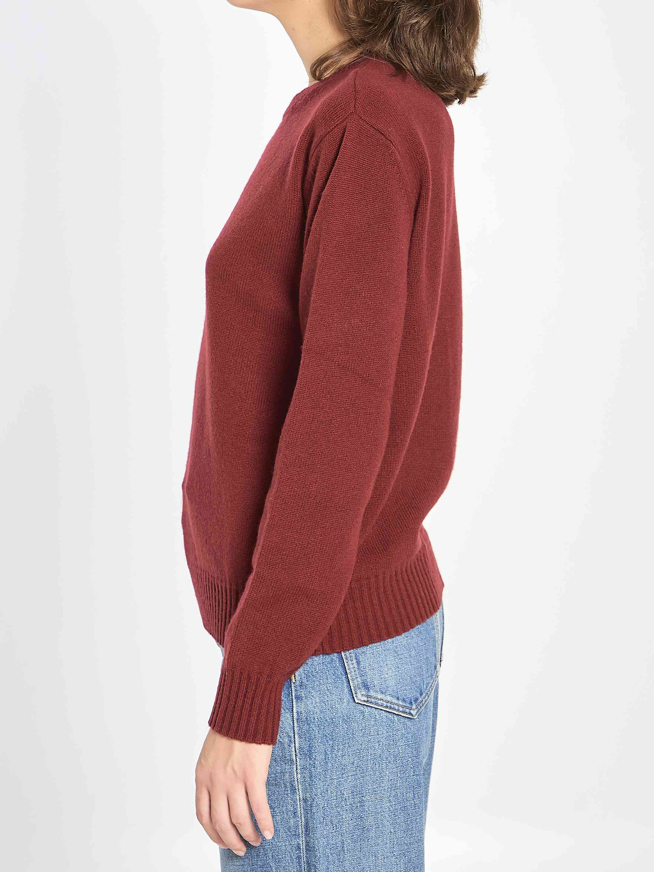 Max Mara Women Crew Neck Sweater In Cashmere - 3
