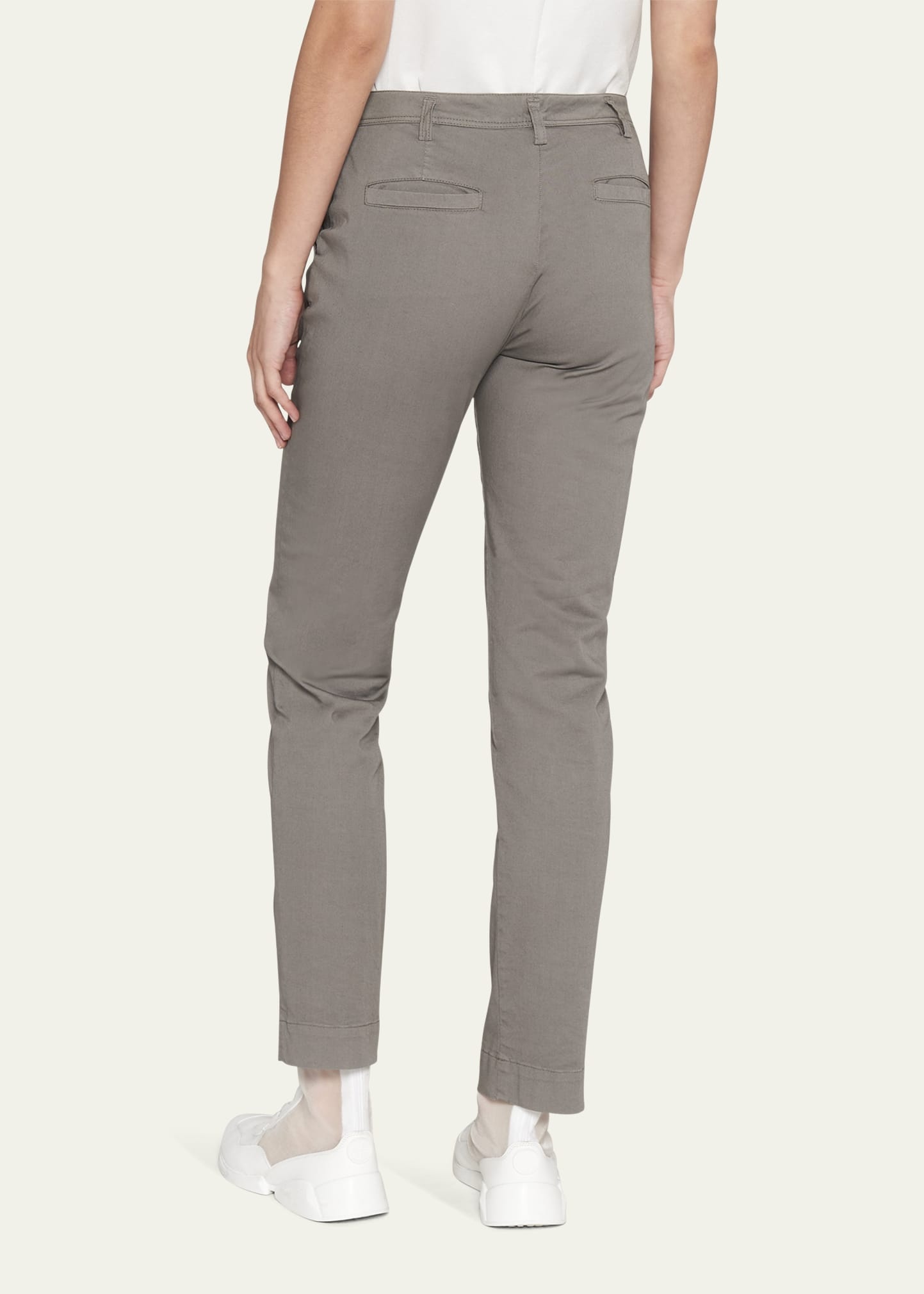 Straight-Leg Chino Ankle Pants - 3