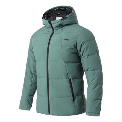 Li-Ning Winter Lifestyle Warm Down Jacket 'Green' AYMQ055-6 - 1