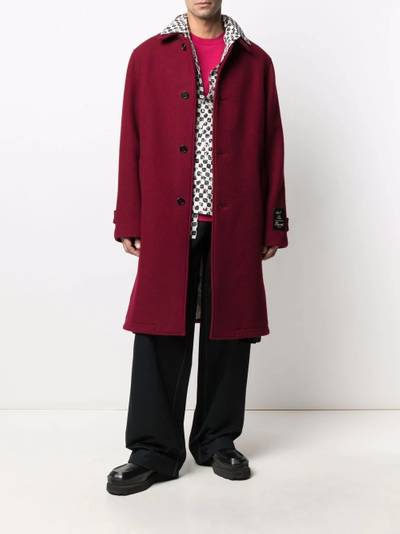 Marni single-breasted coat outlook