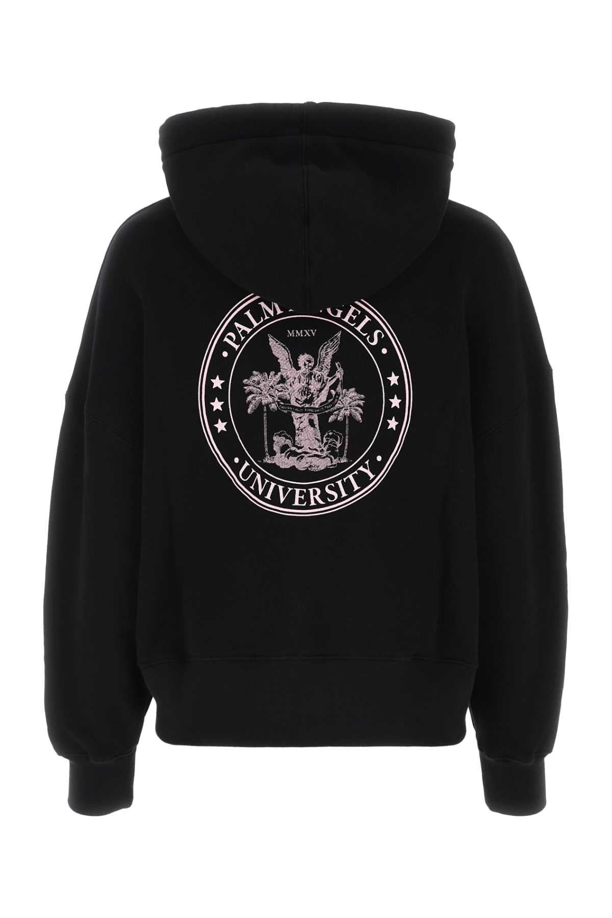 Palm Angels Women Black Cotton Sweatshirt - 2