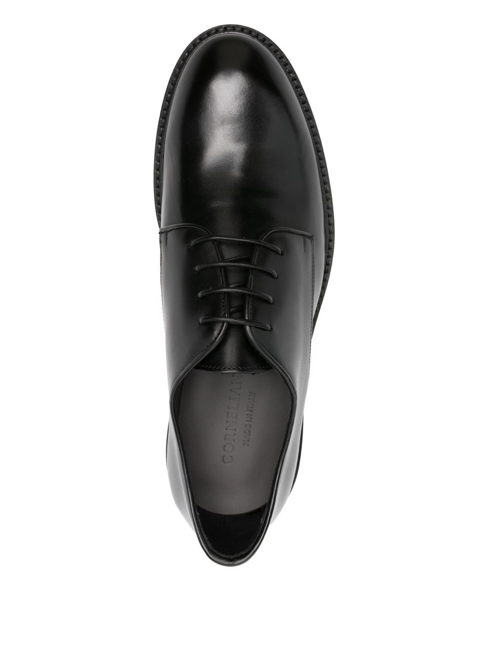 leather derby shoes - 4