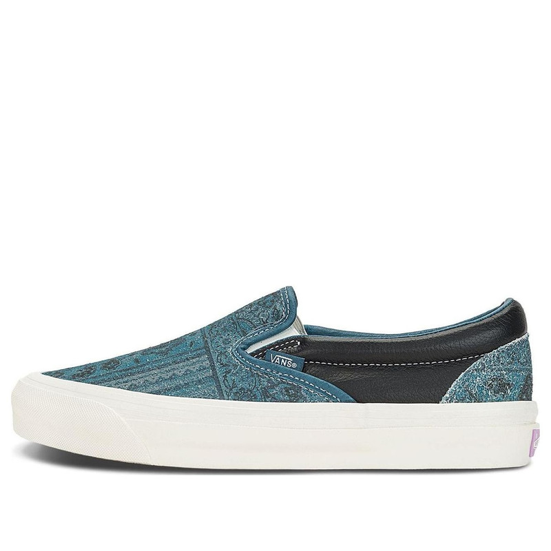 밴 Vault OG 클래식 슬립 온 LX 'Grannys Rug Stargazer Navy'VN0A32QN12S - 1