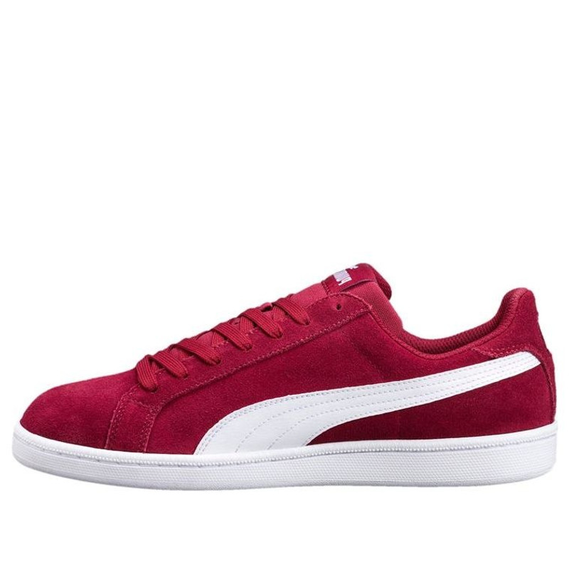 PUMA Smash Suede Retro Low Top skate shoes Red 361730-18 - 1