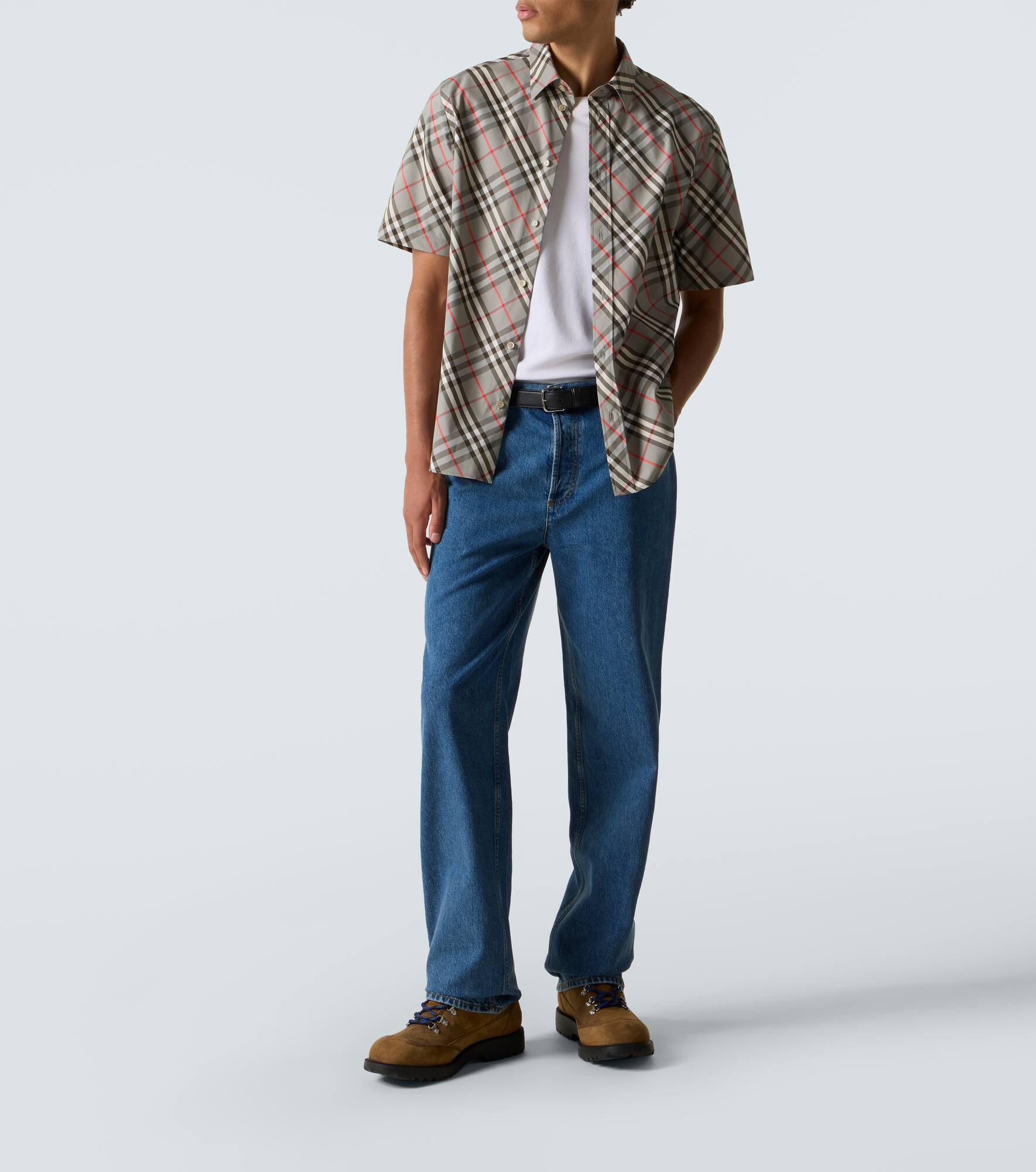 Burberry Check cotton poplin shirt - 2