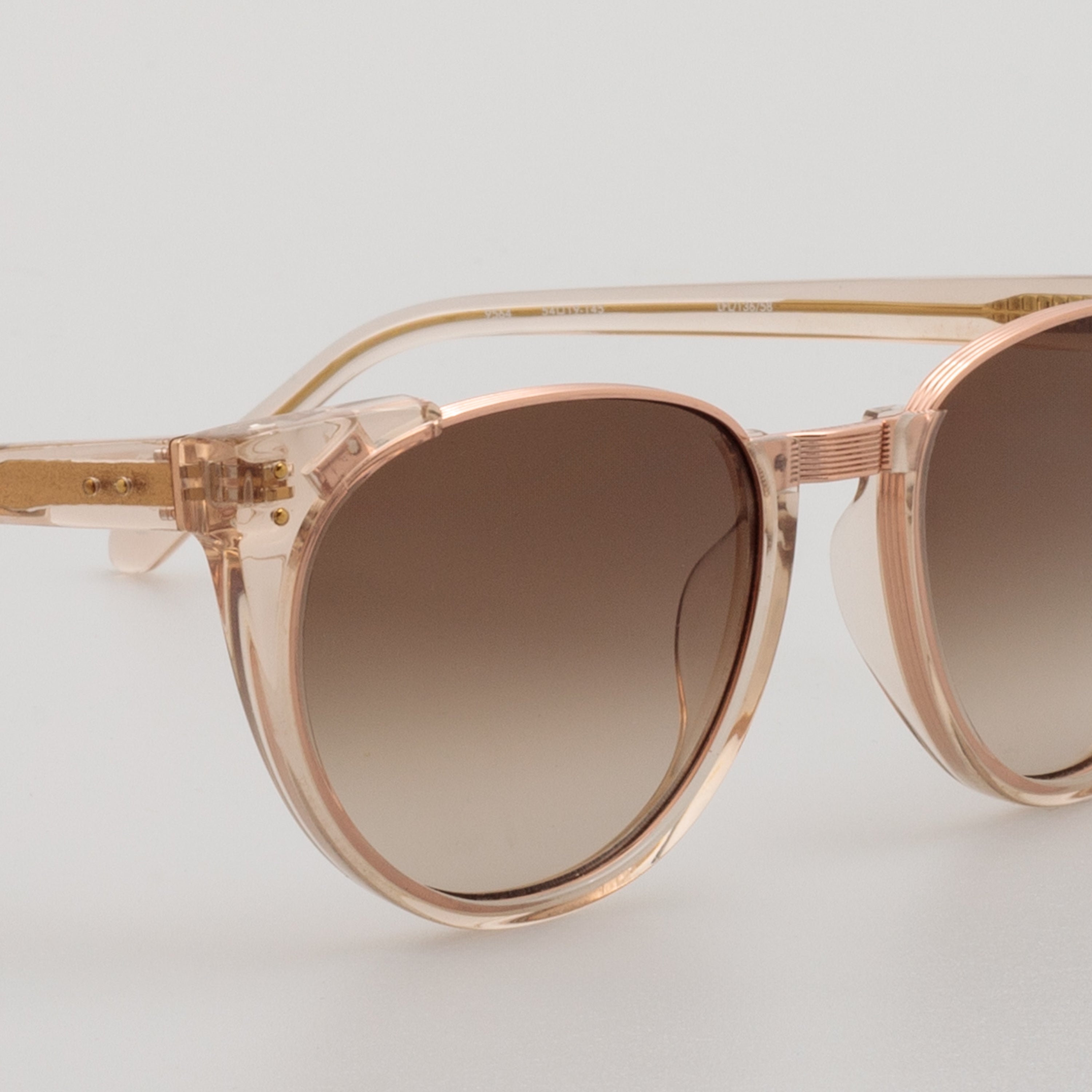 Iris Oval Sunglasses in Ash - 4