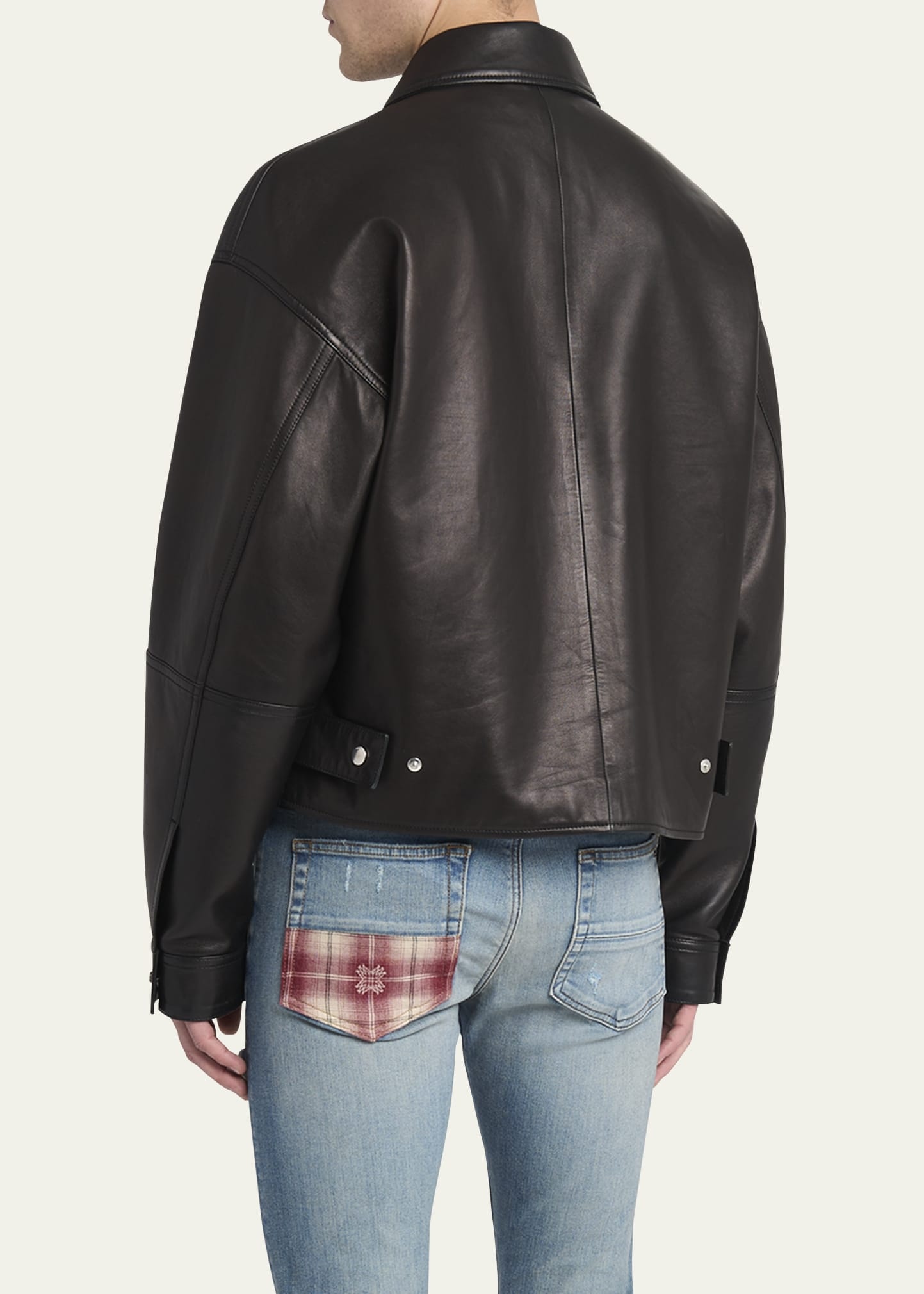 Men's MA Quad Leather Work Jacket - 3