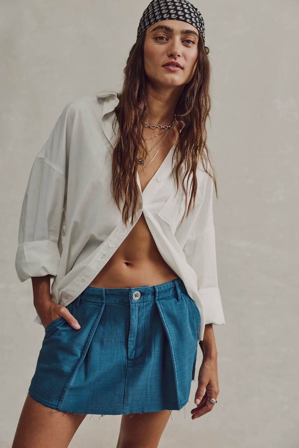 Riverfront Surplus Mini Skirt - 1