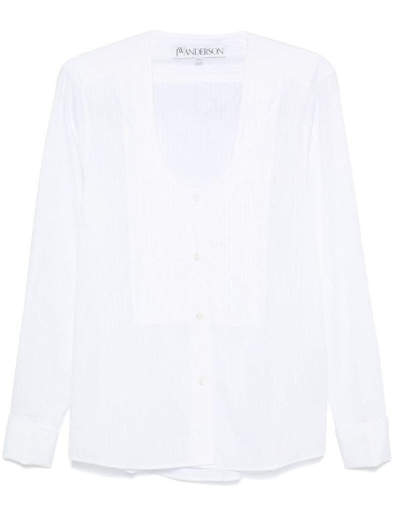 pintuck bib shirt 1