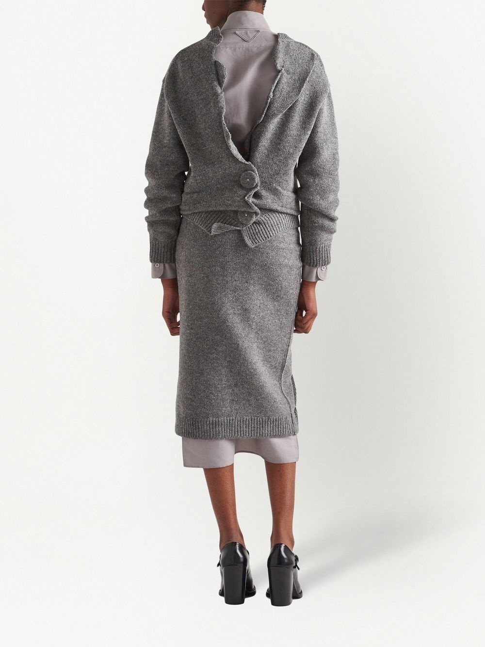 cashmere knitted skirt - 3