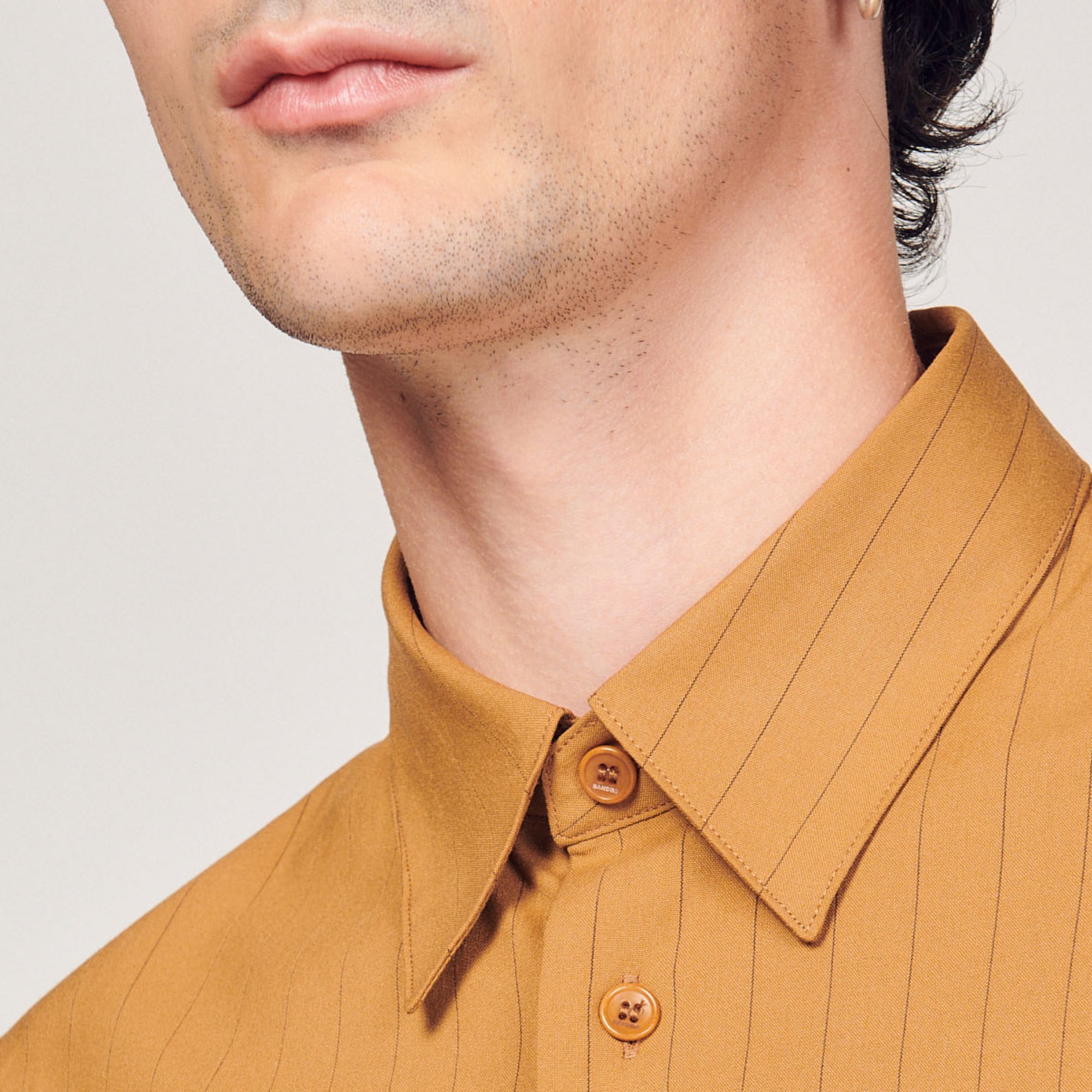 Striped flowing shirt - 4
