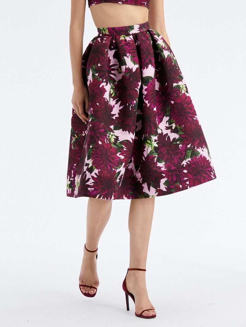 DAHLIA FAILLE MIDI SKIRT 3