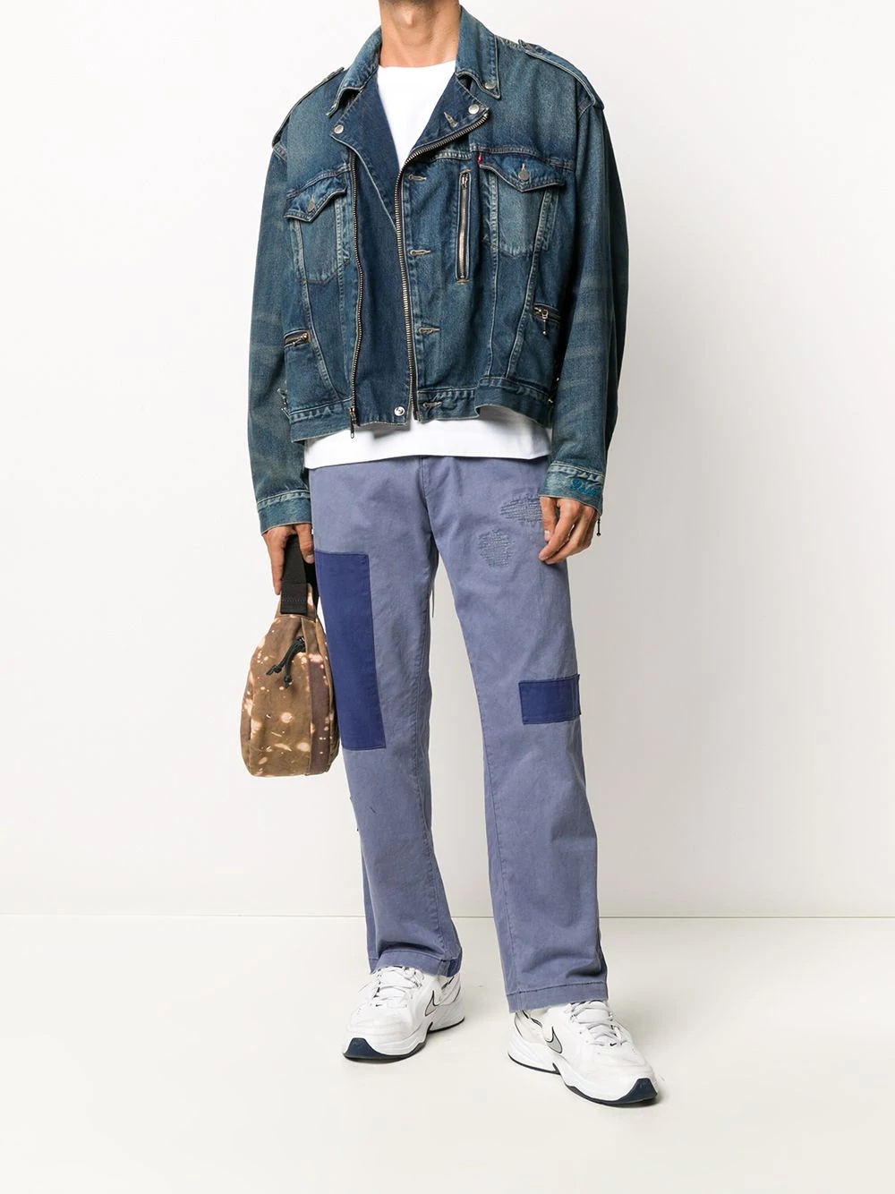 x Levi's oversized denim jacket - 2