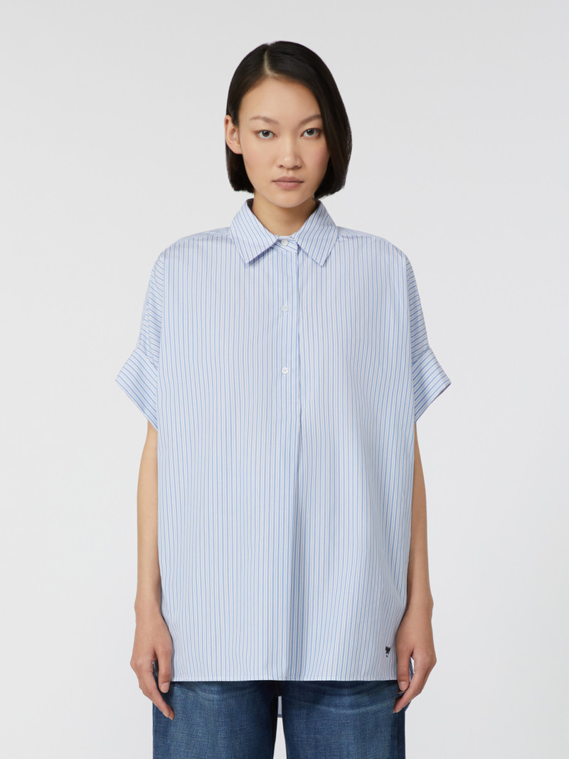 ARDEA Straight-fit cotton poplin shirt 3
