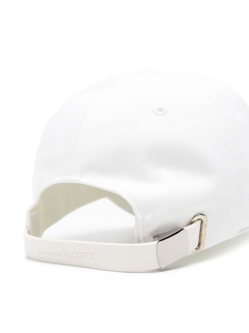 logo-embroidered cotton cap - 2