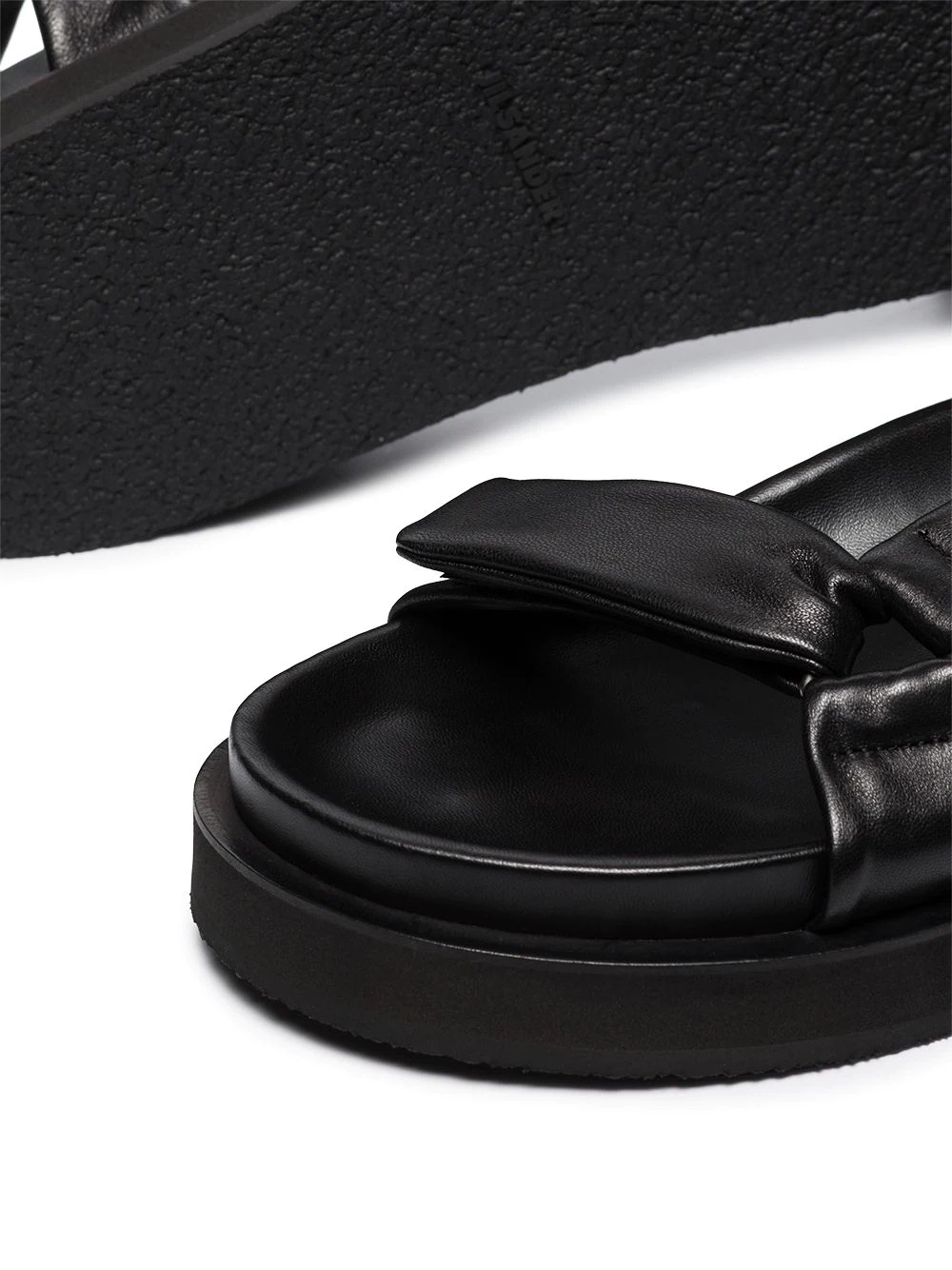 JIL SANDER NAPPA BLK SNDL - 2