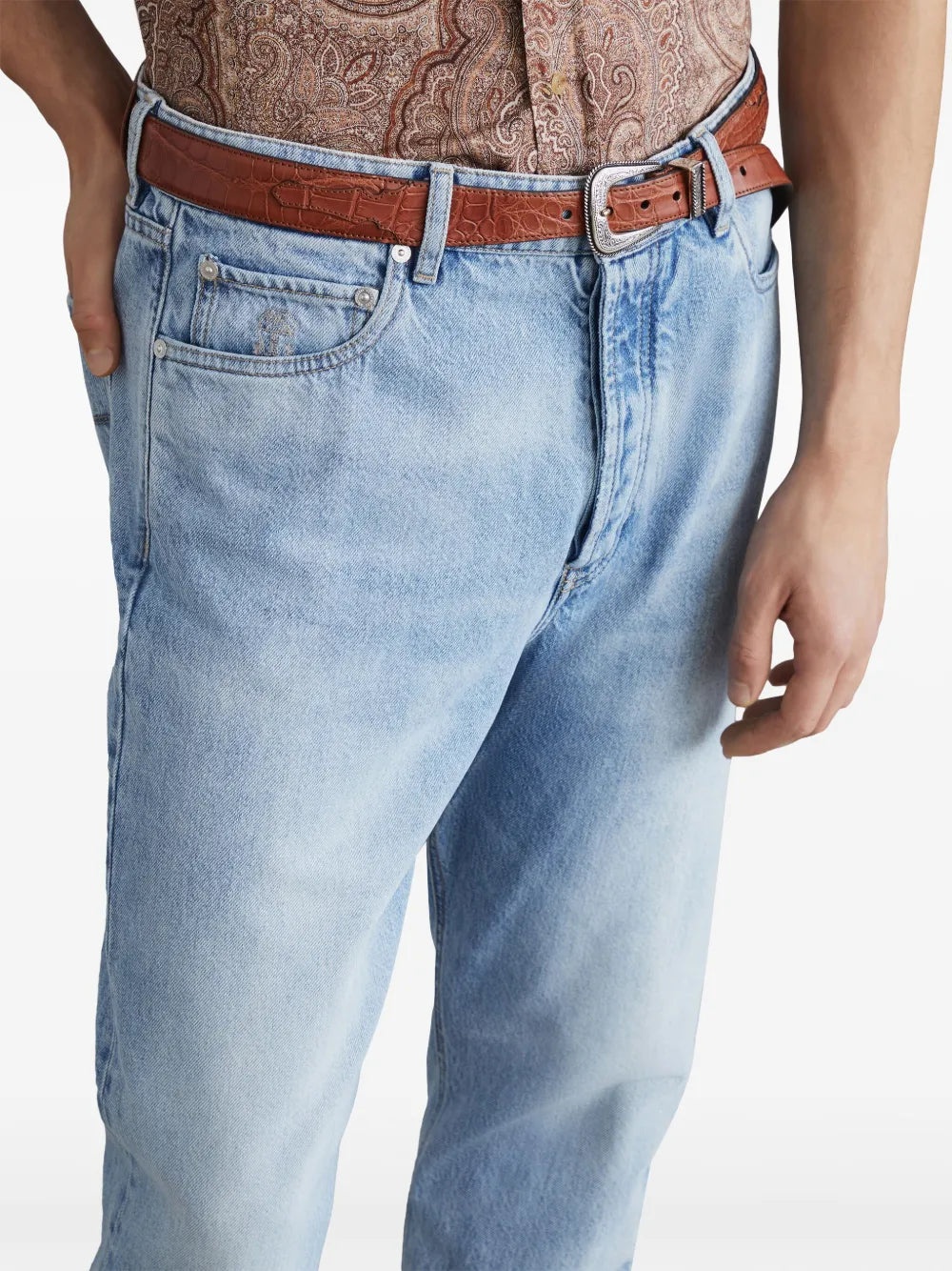 MID-RISE SLIM-FIT JEANS - 5