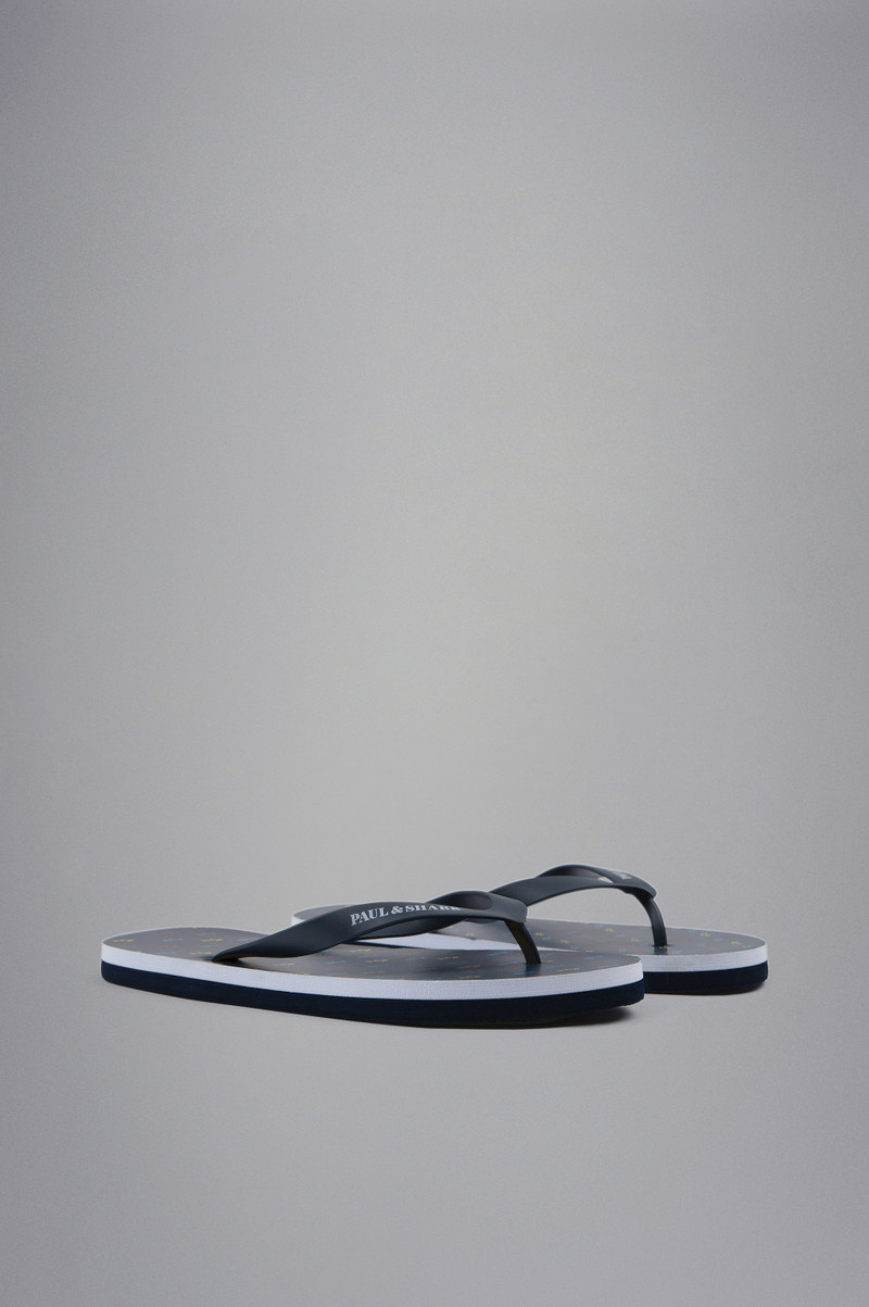 FLIP FLOPS WITH SHARK PRINT 4