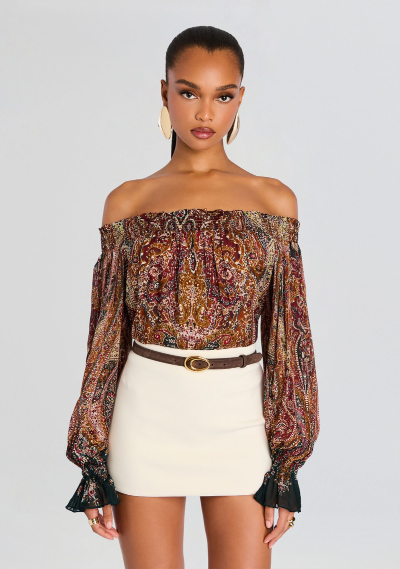RUZA SMOCKED TOP 1