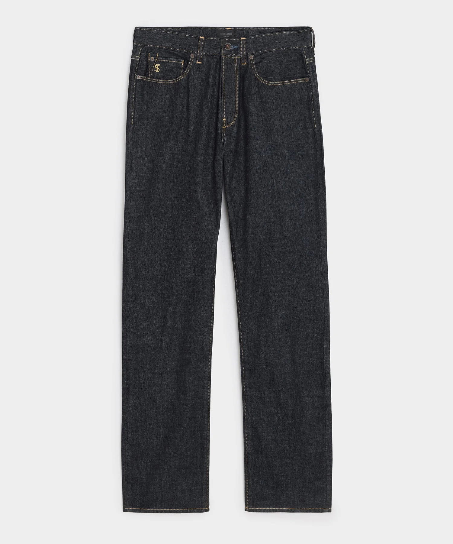 Straight Fit Summerweight Jean in Rinsed Indigo - 1
