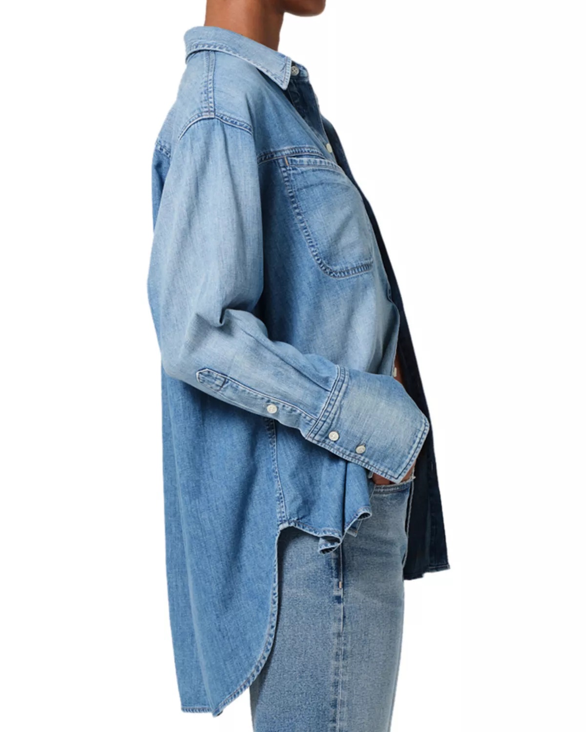 Solene Denim Shirt - 4