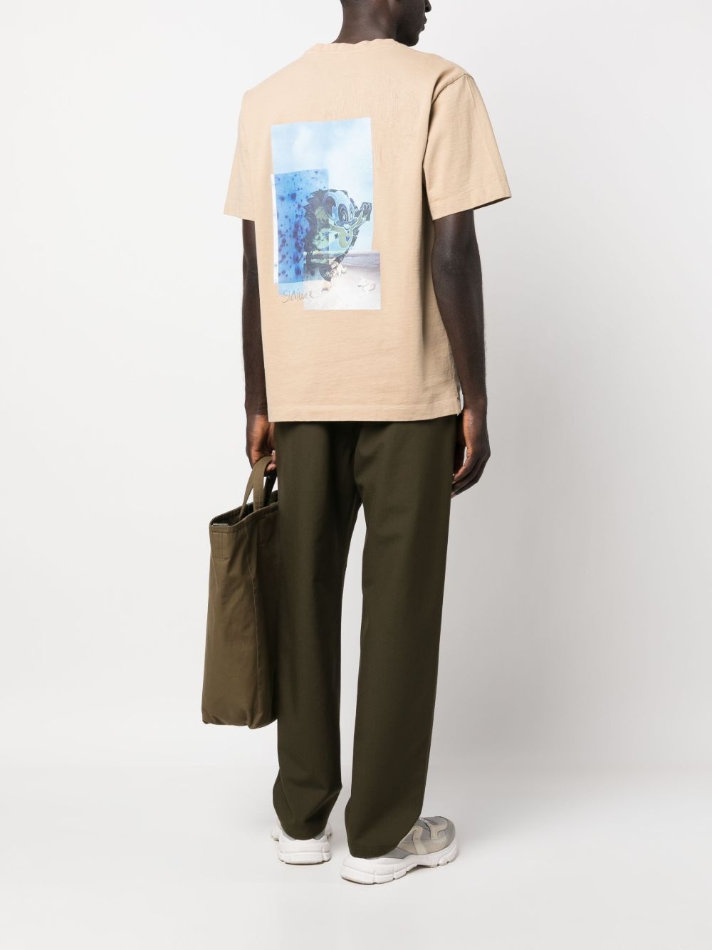 graphic-print organic-cotton T-shirt - 2