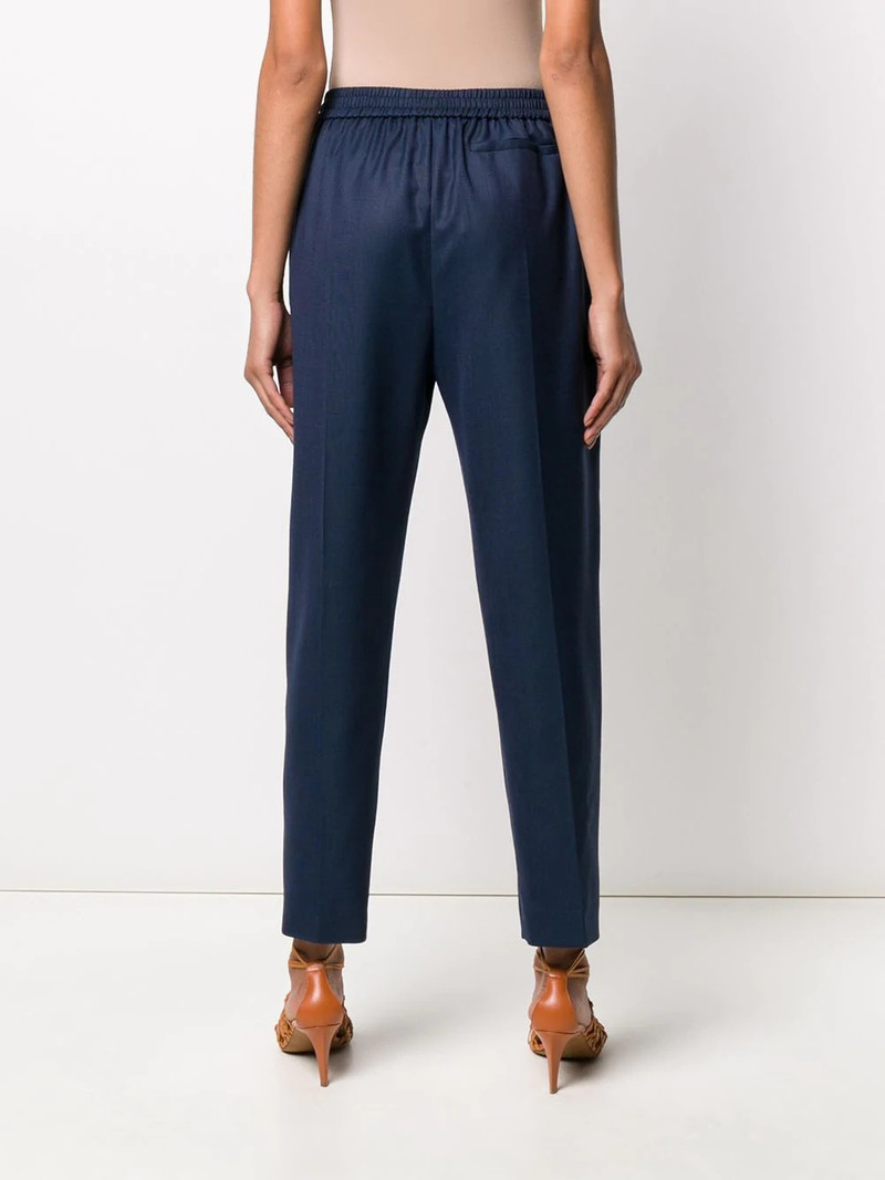 zipped pockets cropped trousers 4