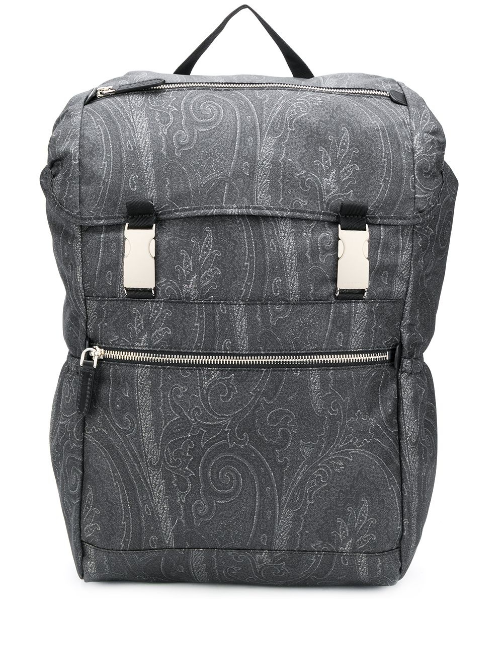 paisley print backpack - 1