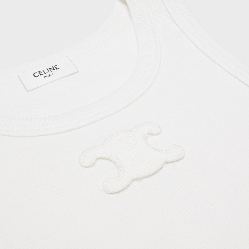 triomphe tank top IN ribbed cotton 3