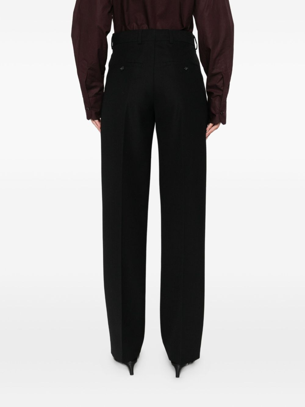 pleated trousers - 4