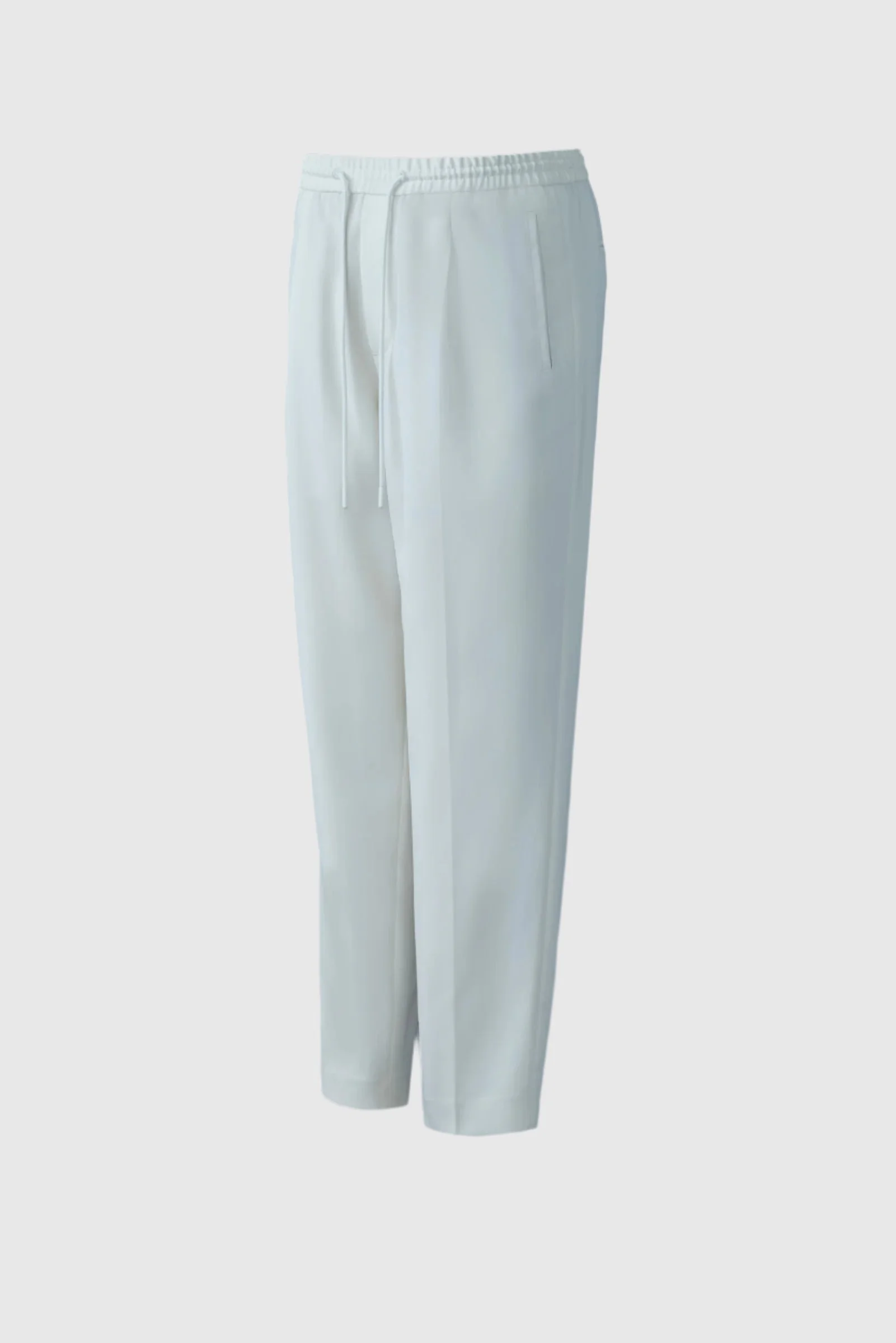 MARTIN Pleated wool pants with elasticized waist - 1