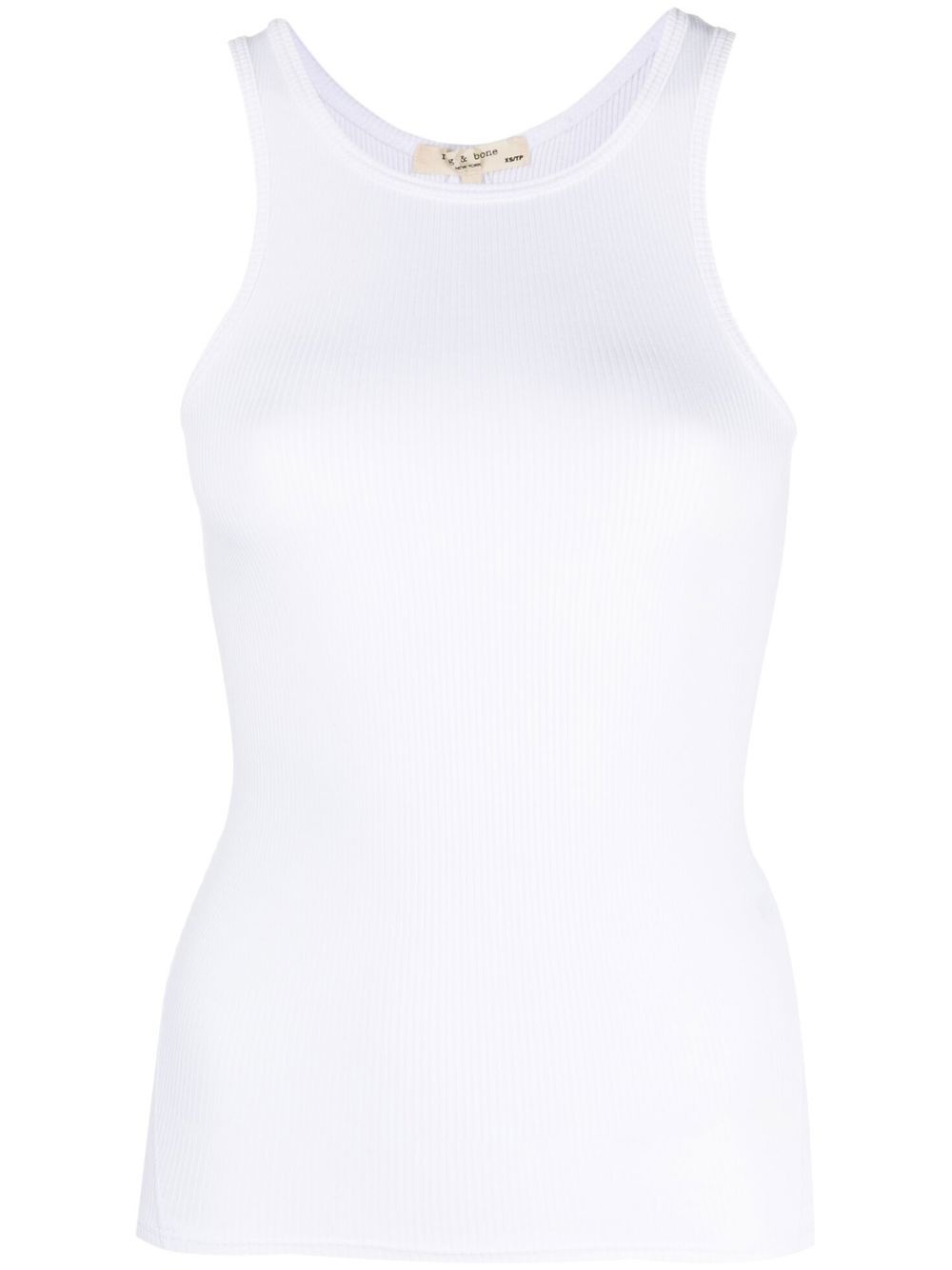 ribbed tank top - 1