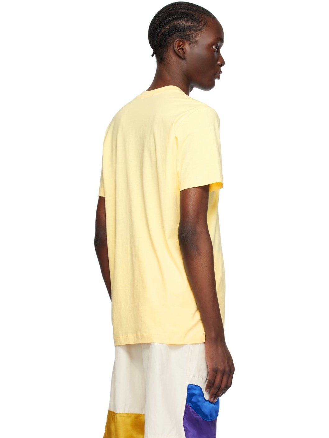 Yellow Embroidered T-Shirt - 3