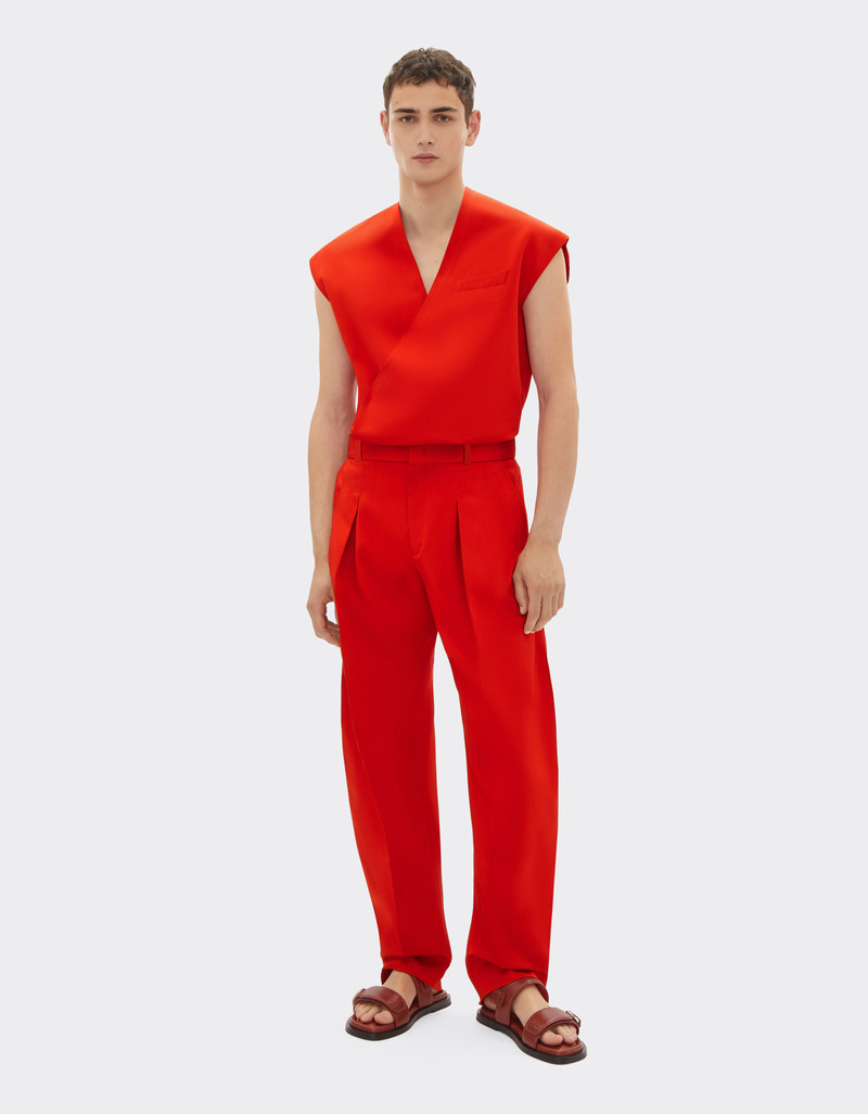 Ferrari Cotton moiré faille trousers outlook