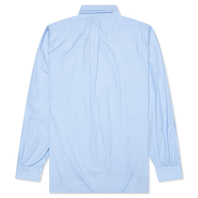 NEEDLES DOUBLE REGULAR COLLAR SHIRT - SAX BLUE outlook