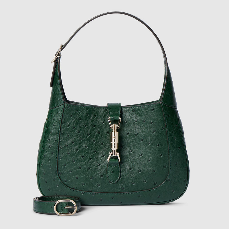 Gucci Jackie 1961 ostrich medium bag 4