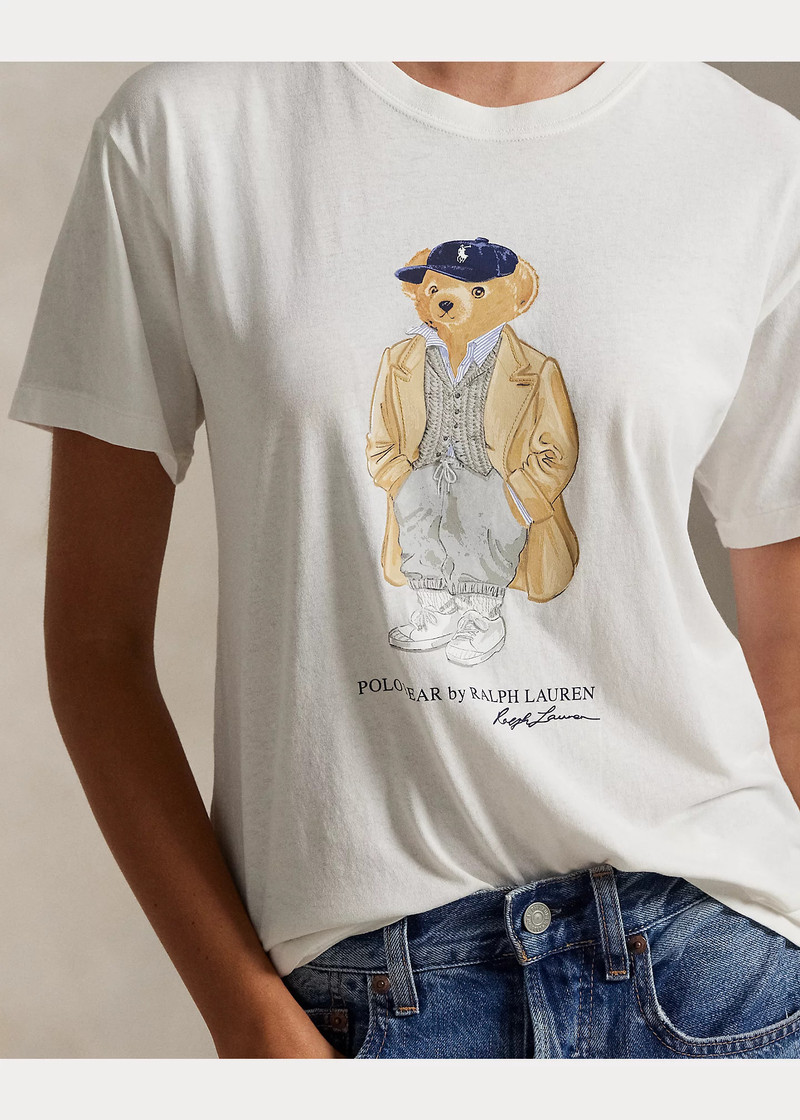 Polo Bear Cotton Jersey Tee 5