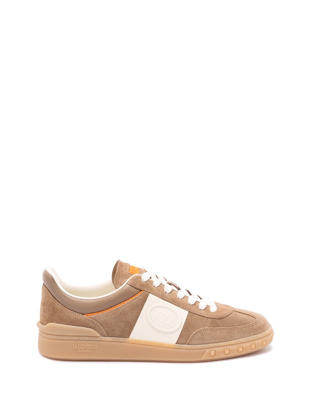 `Upvillage` Leather Sneakers - 1
