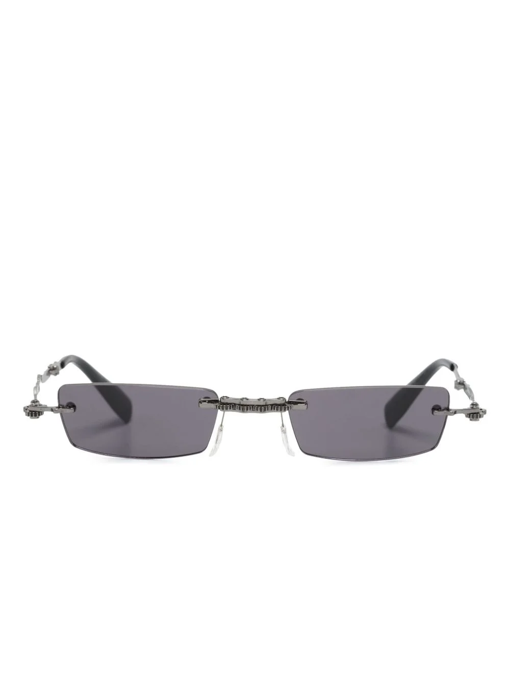 H41 rectangle-frame sunglasses - 1