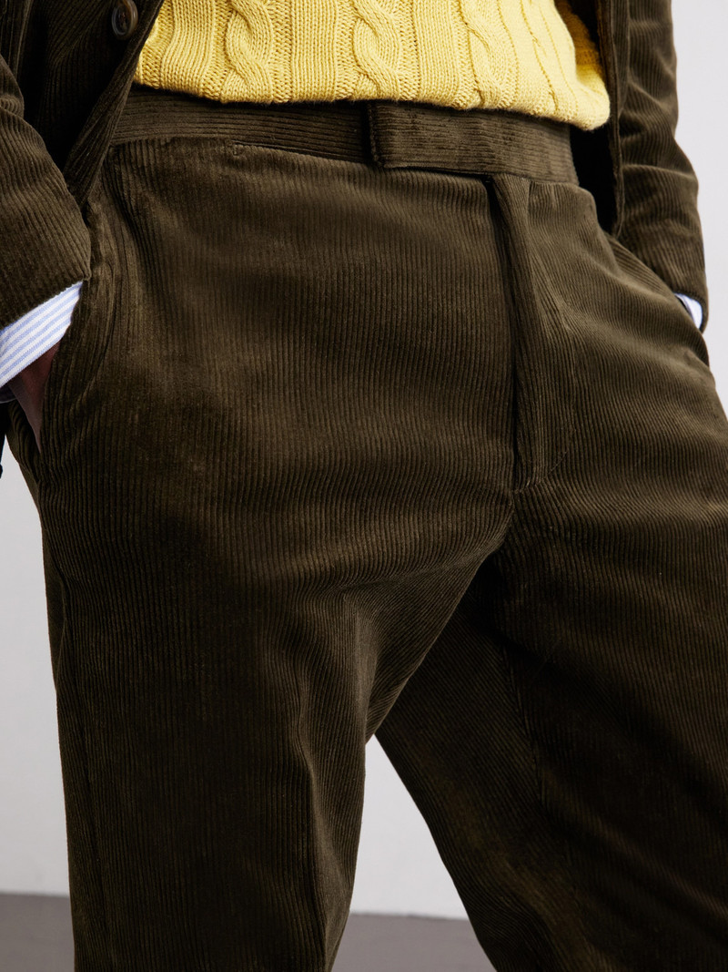 Chester Tapered Cotton-Blend Corduroy Suit Trousers 5