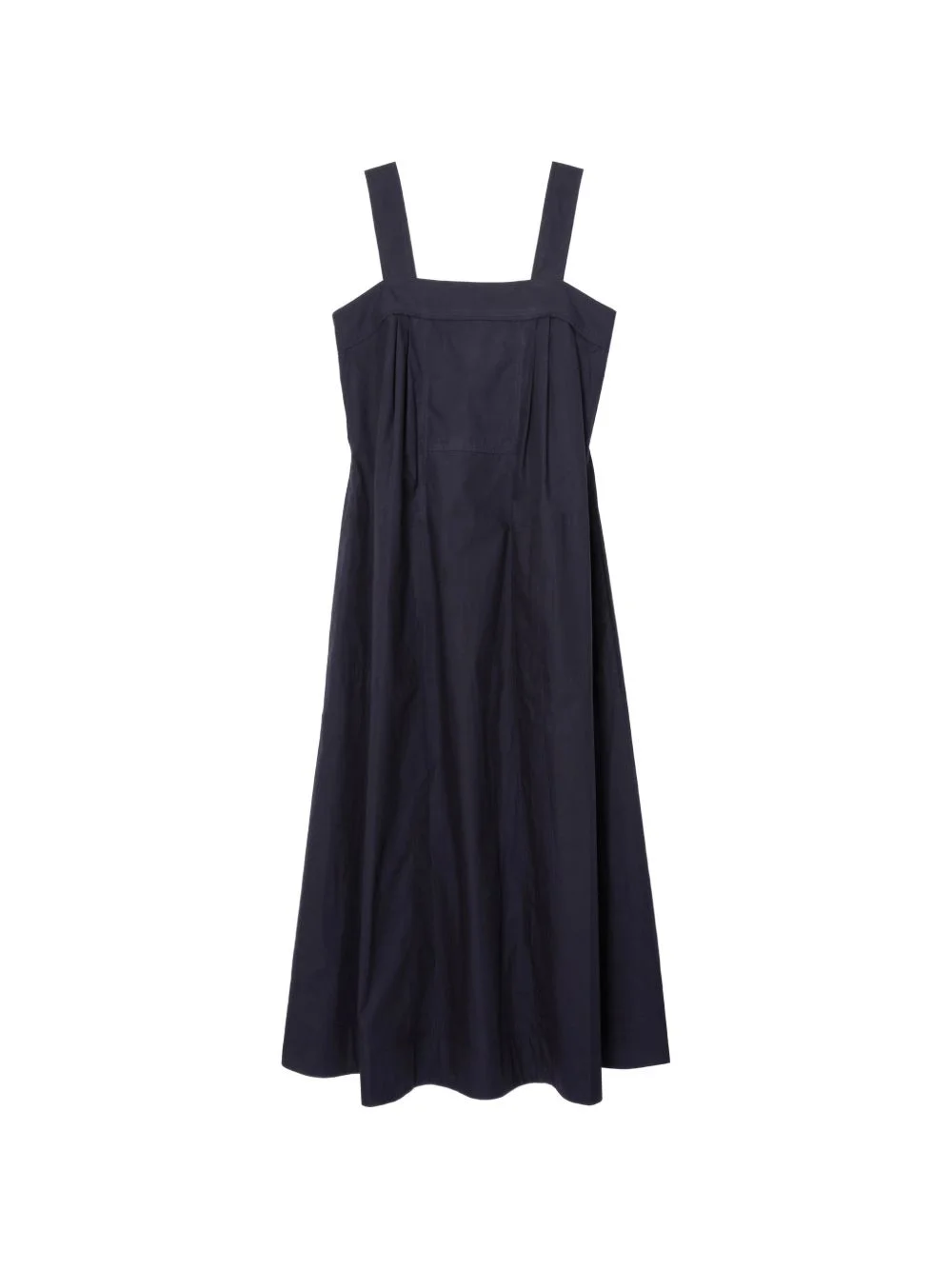 square neck midi dress - 1